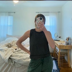 Lululemon gray tank top